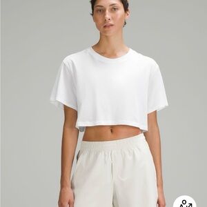 Lululemon All Your Cropped T-Shirt